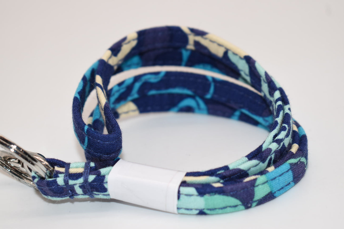 Vera Bradley Lanyard in "Katalina Blues" Pattern