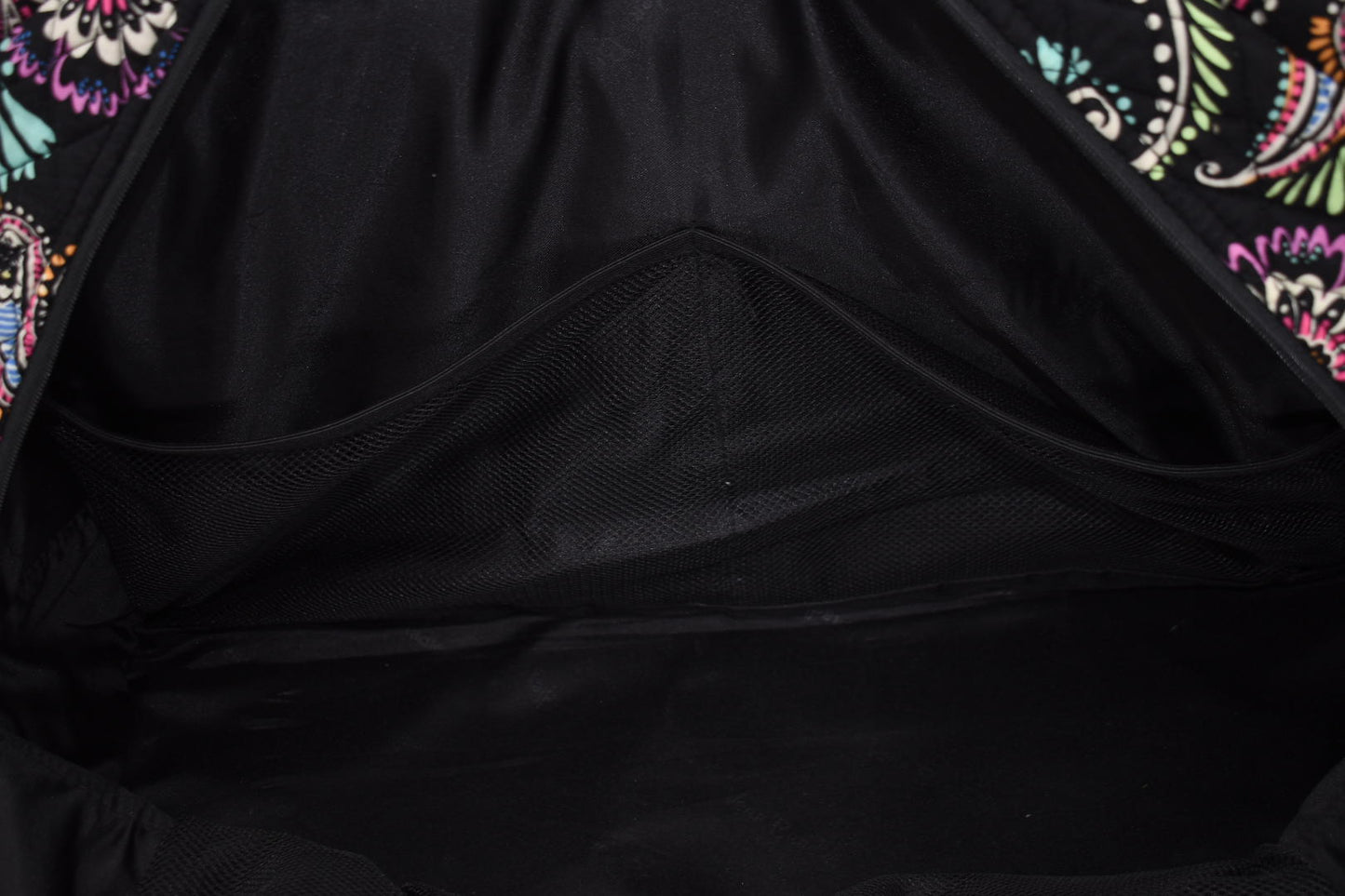 Vera Bradley Triple Compartment Travel Bag in "Bandana Swirl" Pattern