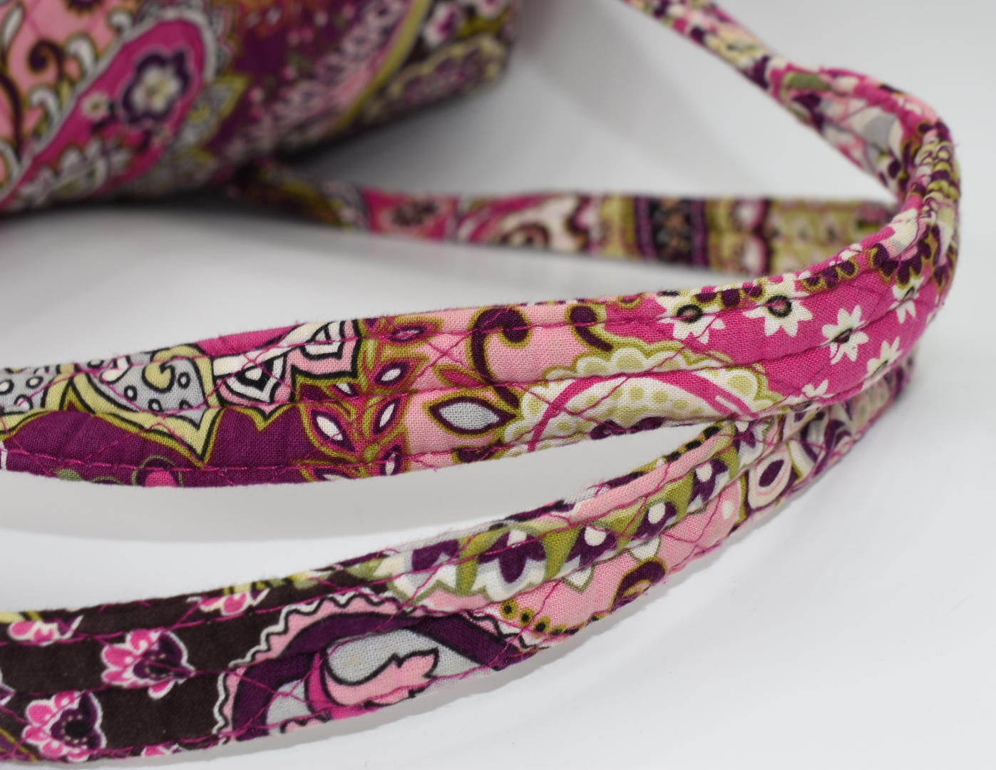 Vera Bradley Medium Duffel Bag in "Very Berry Paisley" Pattern