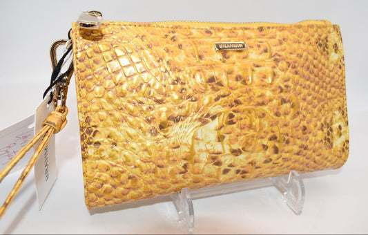 Brahmin Daisy Wristlet in Canary Ombre Melbourne