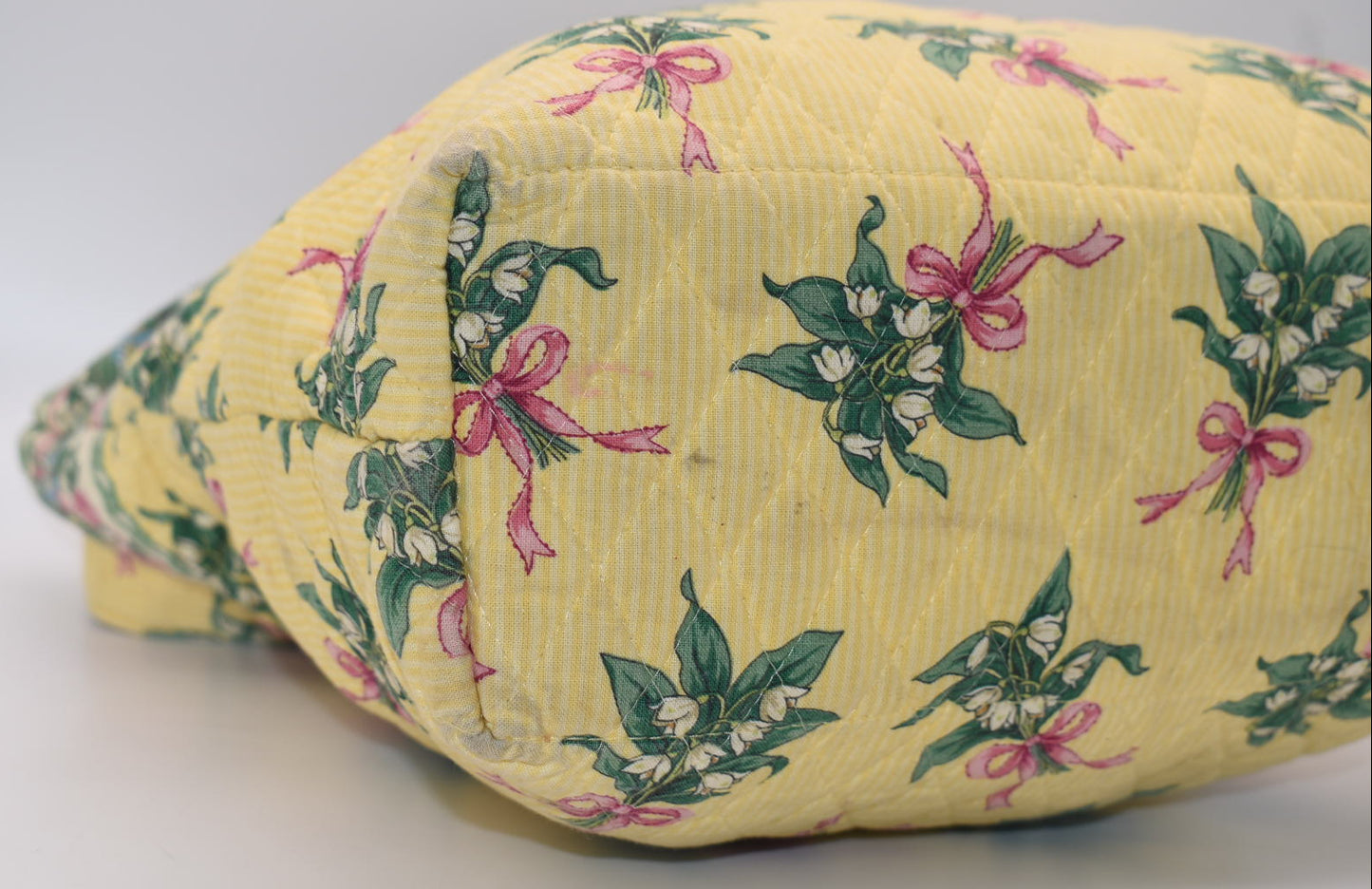 Vera Bradley Quilted Cotton Tote Bag in "New Hope -Yellow" Pattern