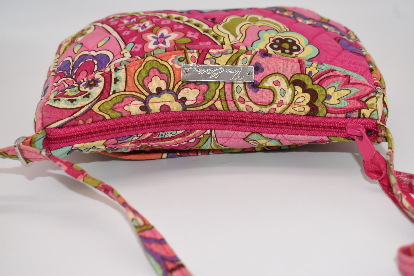 Vera Bradley Little Crossbody Bag in "Pink Swirls" Pattern