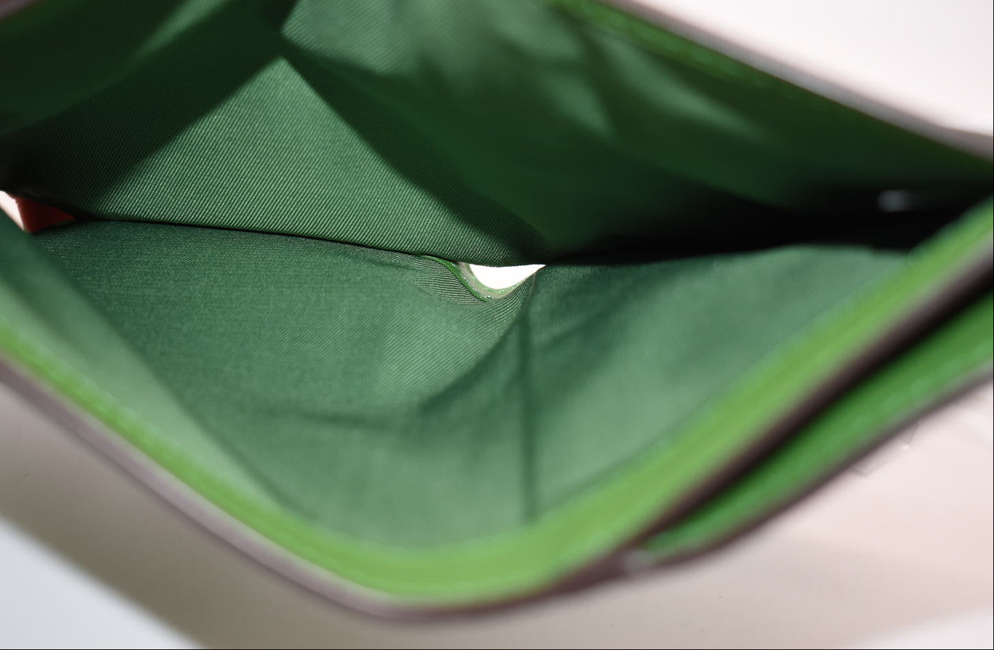 Tory Burch Kira Pebbled Medium Flap Wallet in Poblano Green