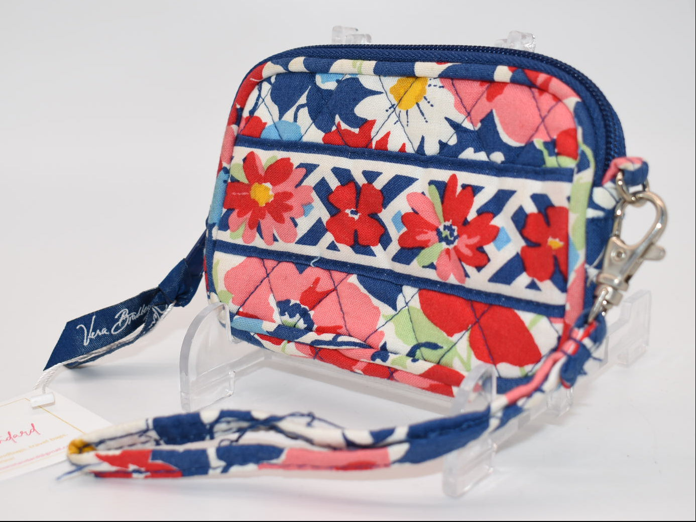 Vera Bradley Tech Case/ Zip Case in "Summer Cottage" Pattern