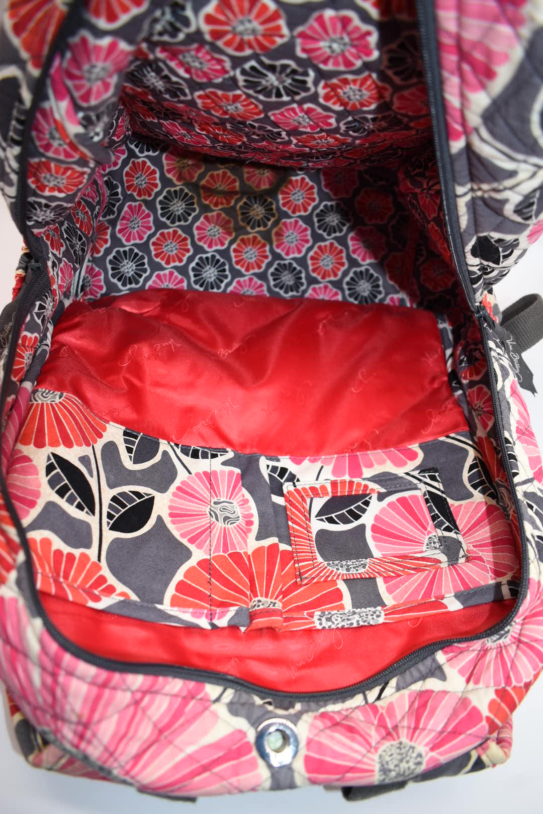 Vera Bradley Campus Backpack in "Cherry Blossoms" Pattern