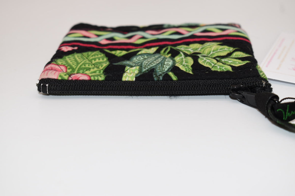 Vera Bradley Zip Coin Wallet in "Botanica" Pattern