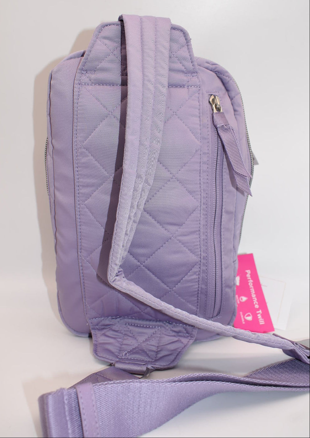 Vera Bradley Utility Sling Bag in Performance Twill - Lavender