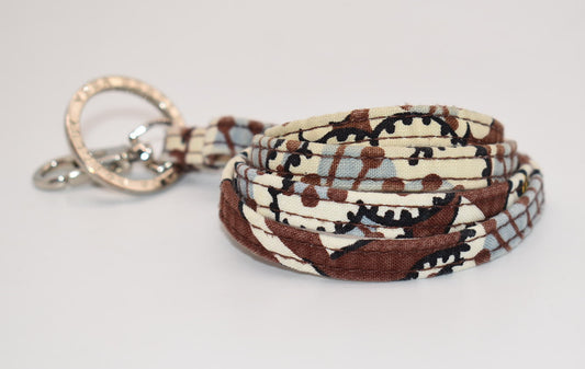 Vera Bradley Lanyard in "Slate Blooms" Pattern