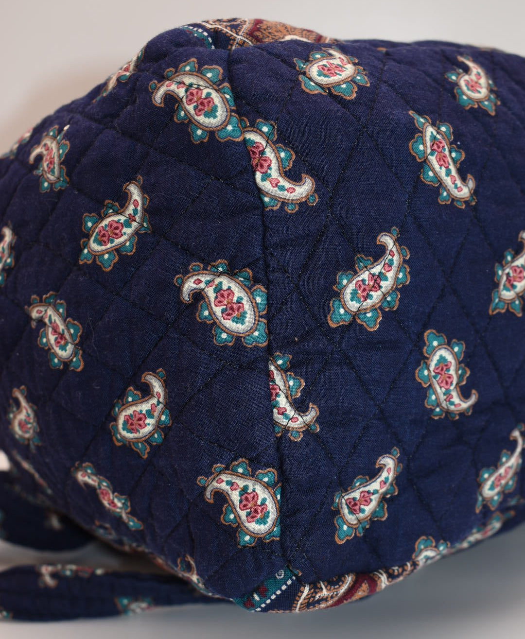 Vera Bradley Hoosier Shoulder Bag in "Navy - 1991" Pattern