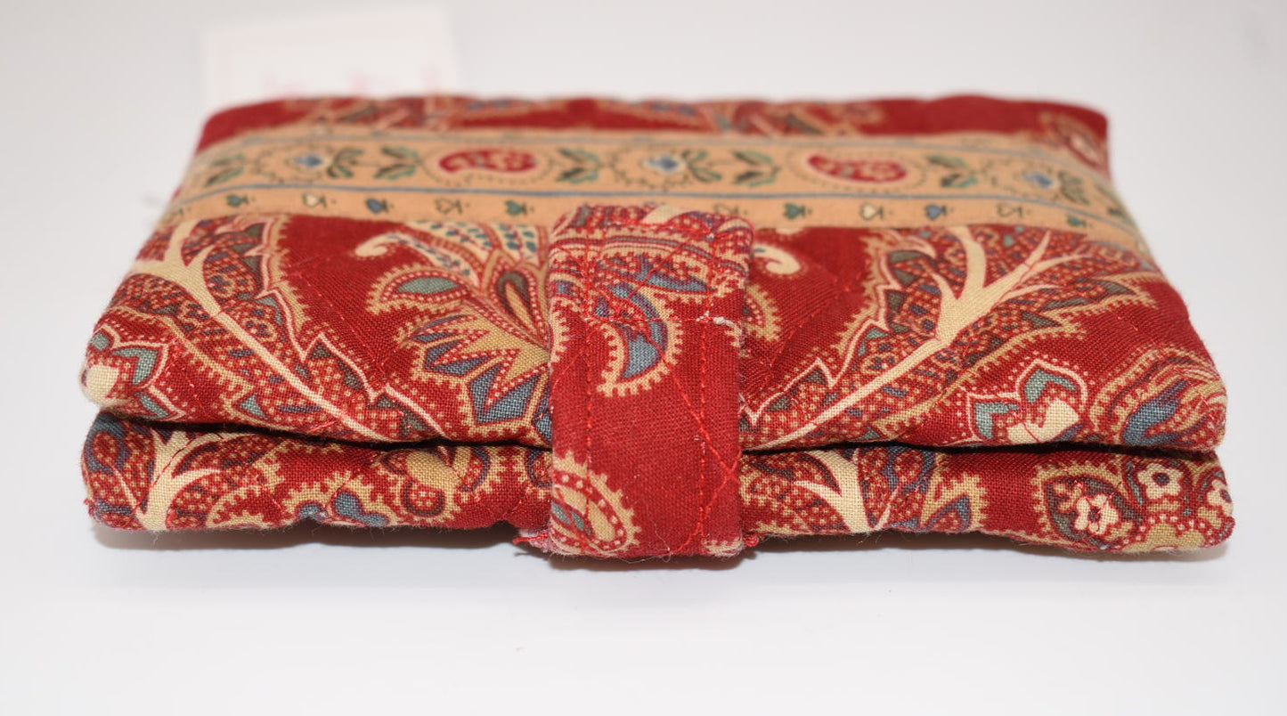 Vera Bradley Mini Binder /Index Card Holder in "Windsor-1995" Pattern