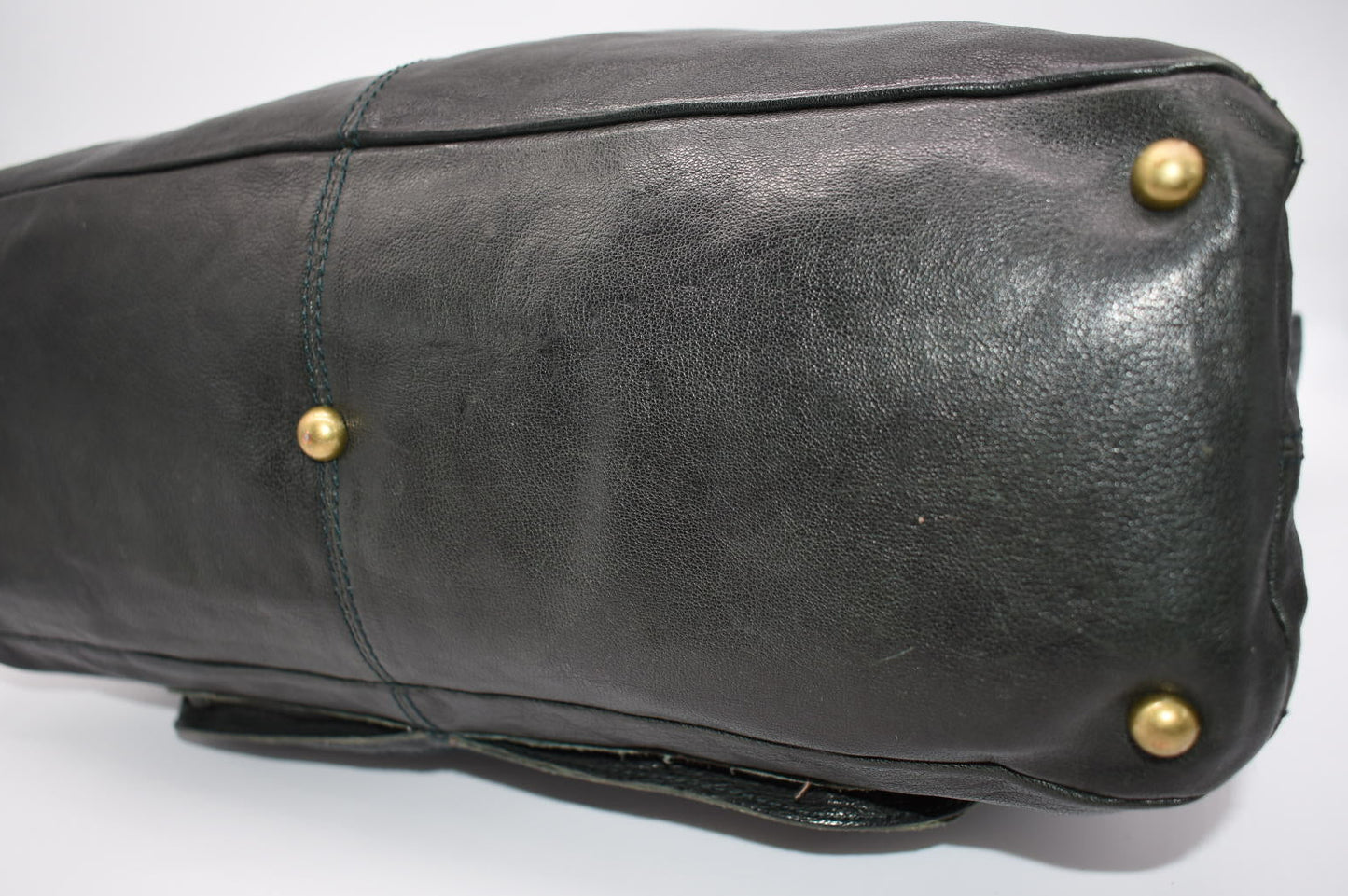 Frye Black Leather Alex Softy Slouch Shoulder Bag