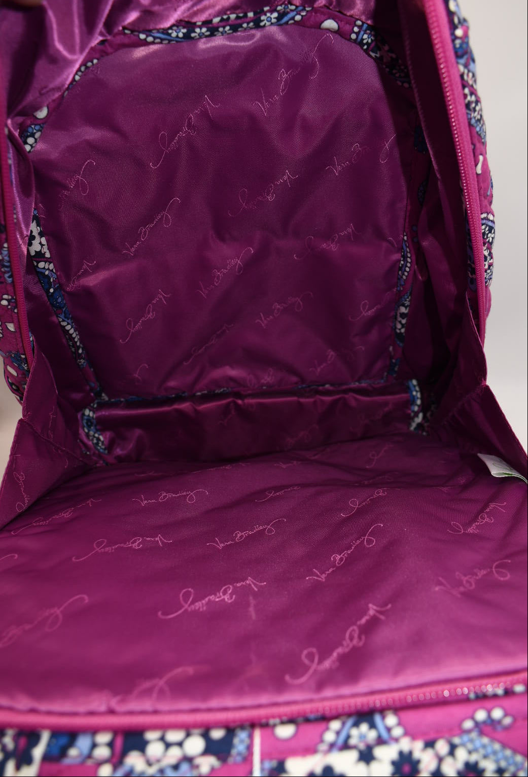 Vera Bradley Campus Laptop Backpack in "Boysenberry" Pattern