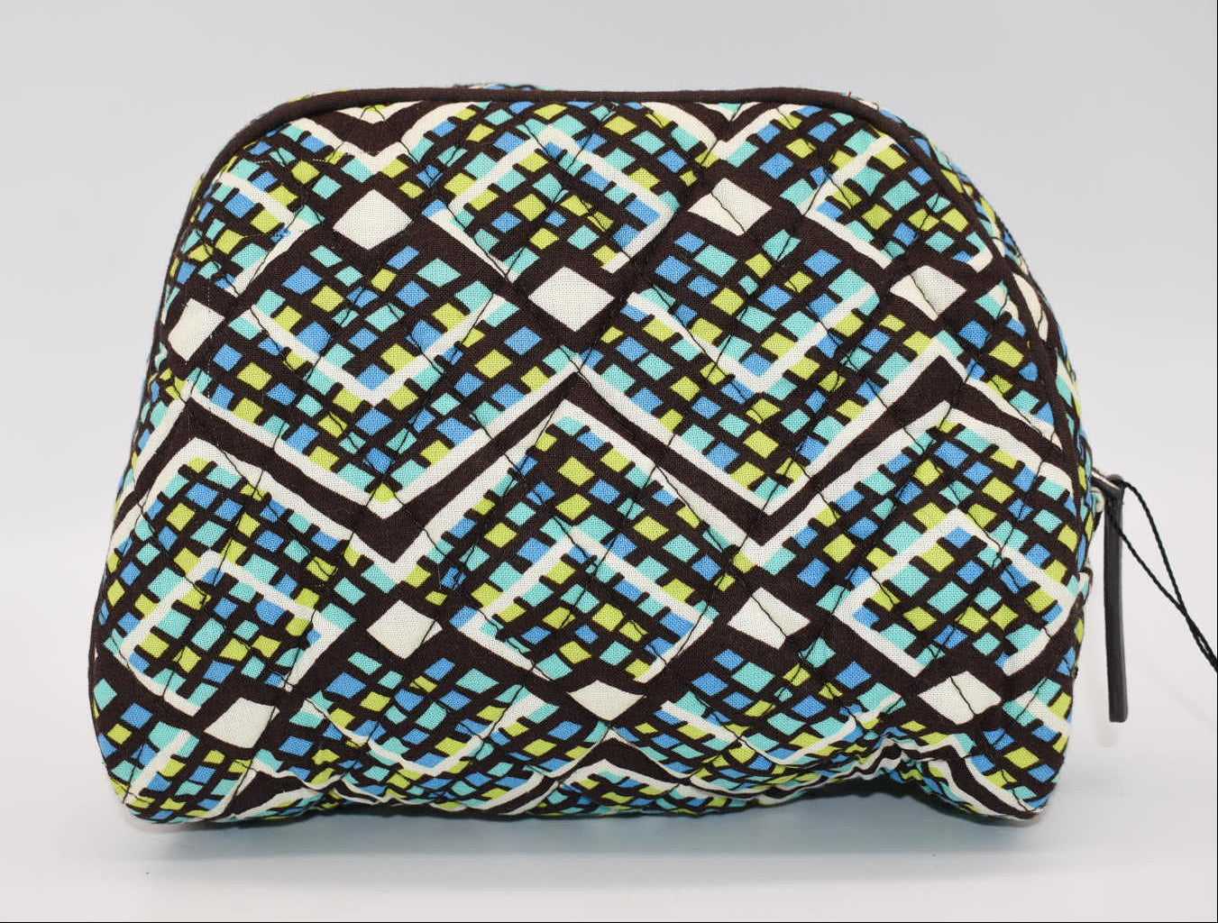 Vera Bradley Medium Cosmetic Zip Bag in "Rain Forest" Pattern