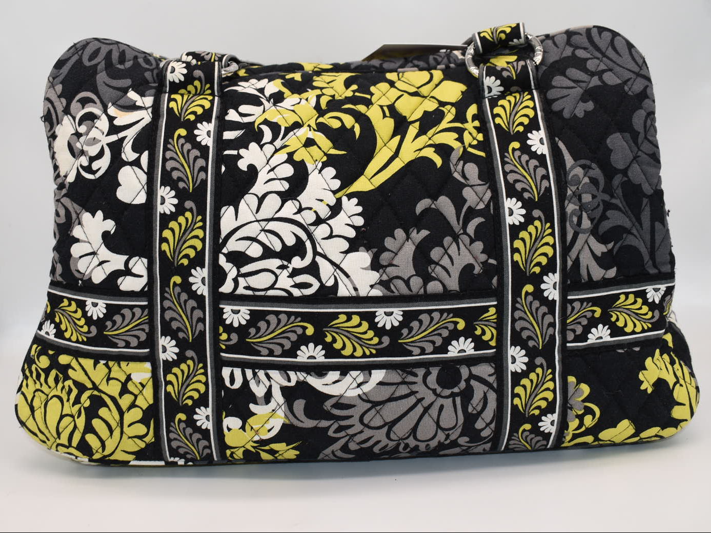 Vera Bradley Squared Away Satchel Bag in "Baroque" Pattern