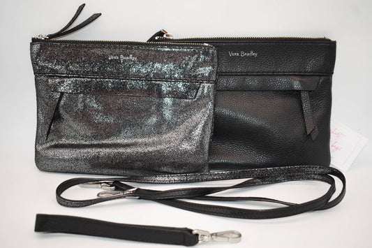 Vera Bradley Leather Mallory Double Crossbody Bag