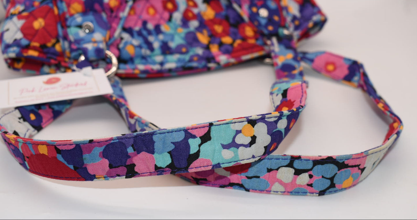 Vera Bradley Glenna Shoulder Bag in "Impressionista" Pattern