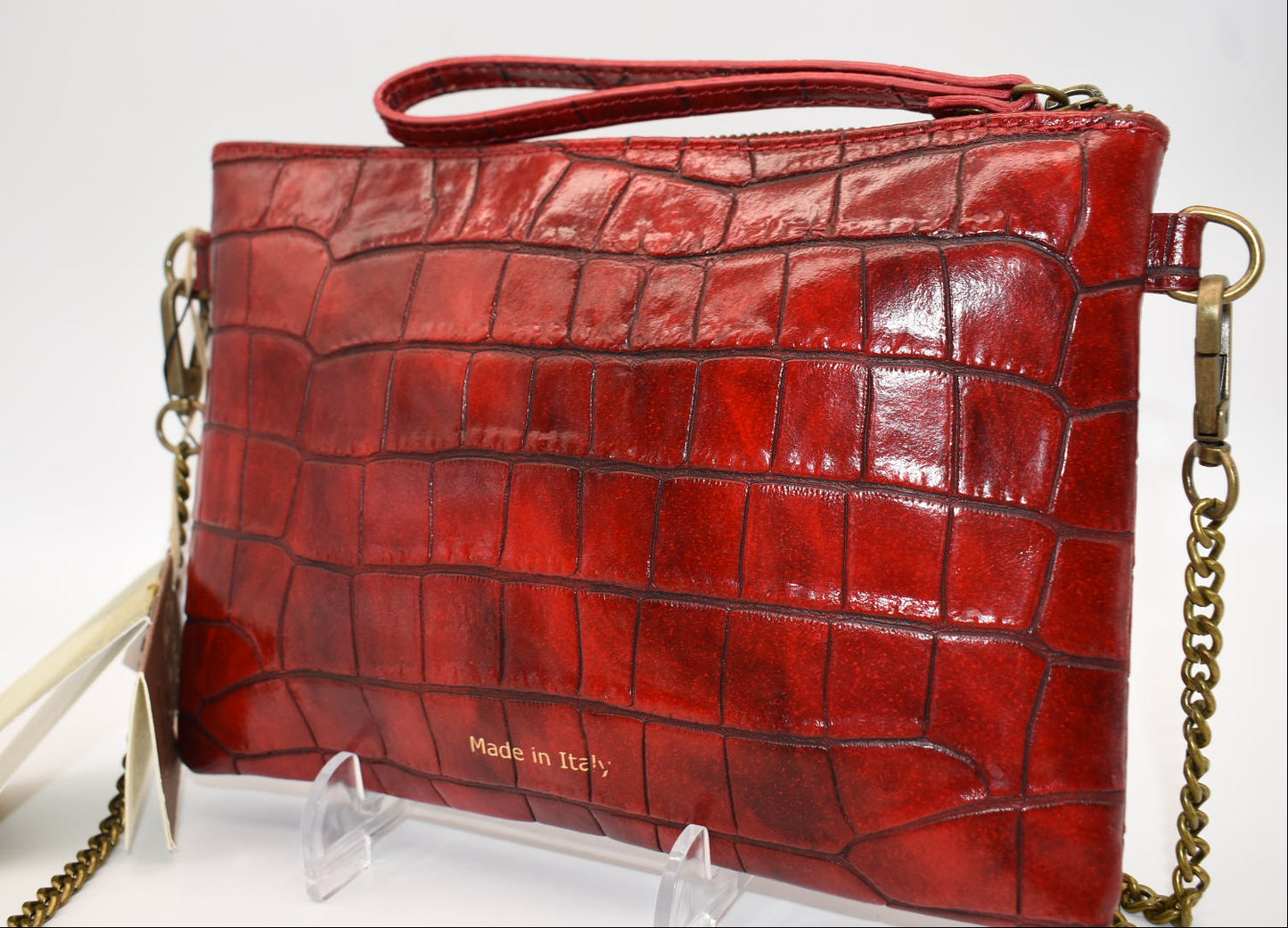 Pratesi Rufina K253/23 Shoulder Bag in Cow Leather - King Cherry