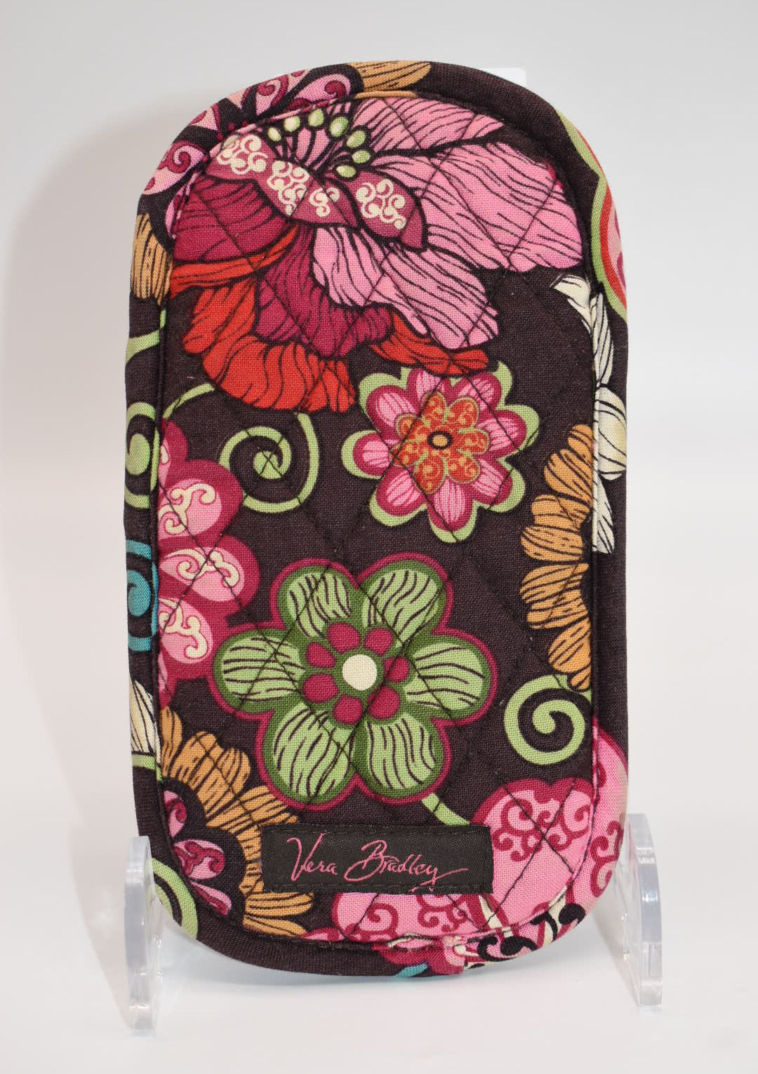 Vera Bradley Double Eyewear Sleeve in "Mod Floral- Pink" Pattern