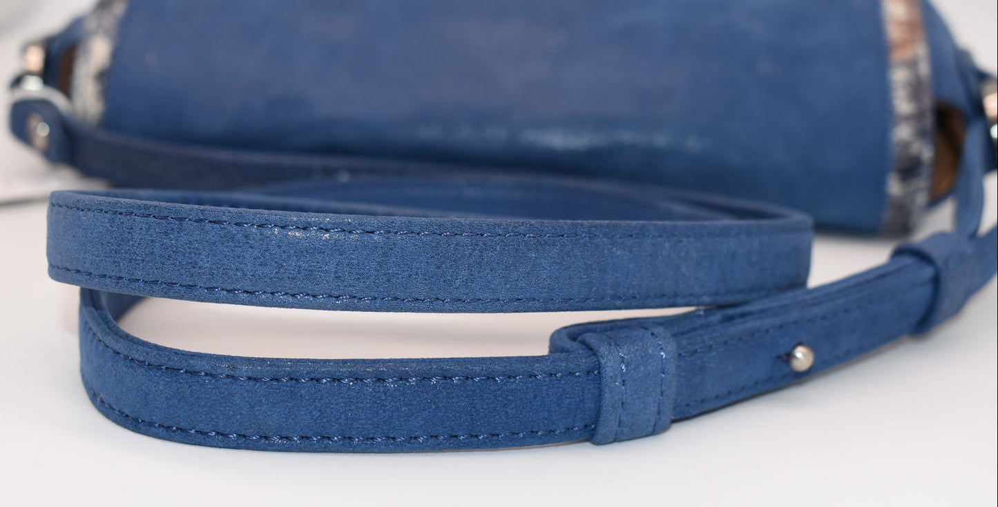 HOBO Autry Small Crossbody Bag in Buffed Hide Cobalt