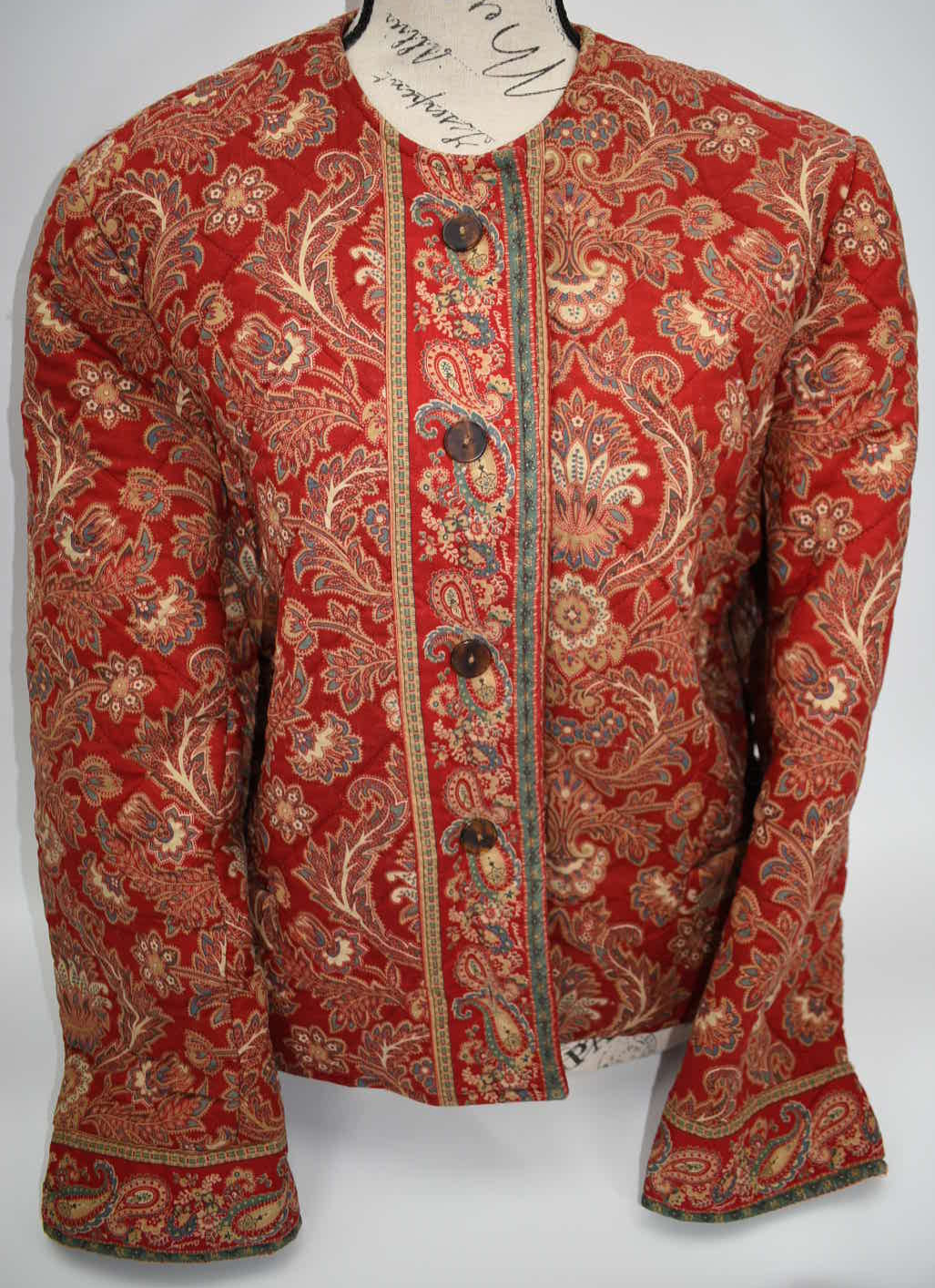 Vintage Vera Bradley Quilted Medium Jacket in "Windsor -1995" Pattern