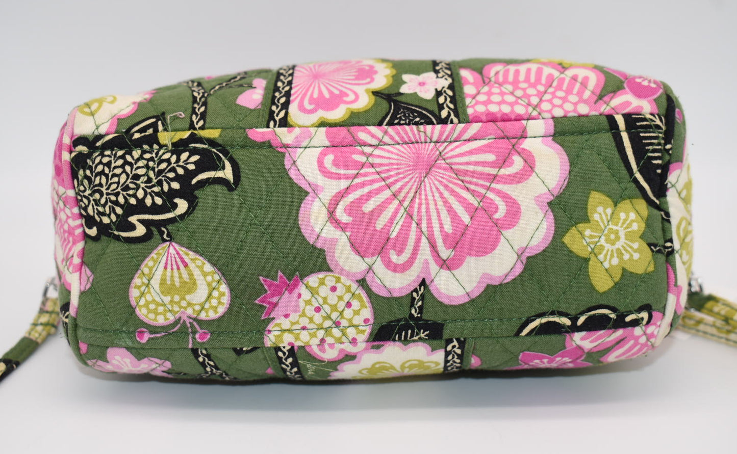 Vera Bradley Convertible Mini Satchel Bag in "Olivia Pink" Pattern
