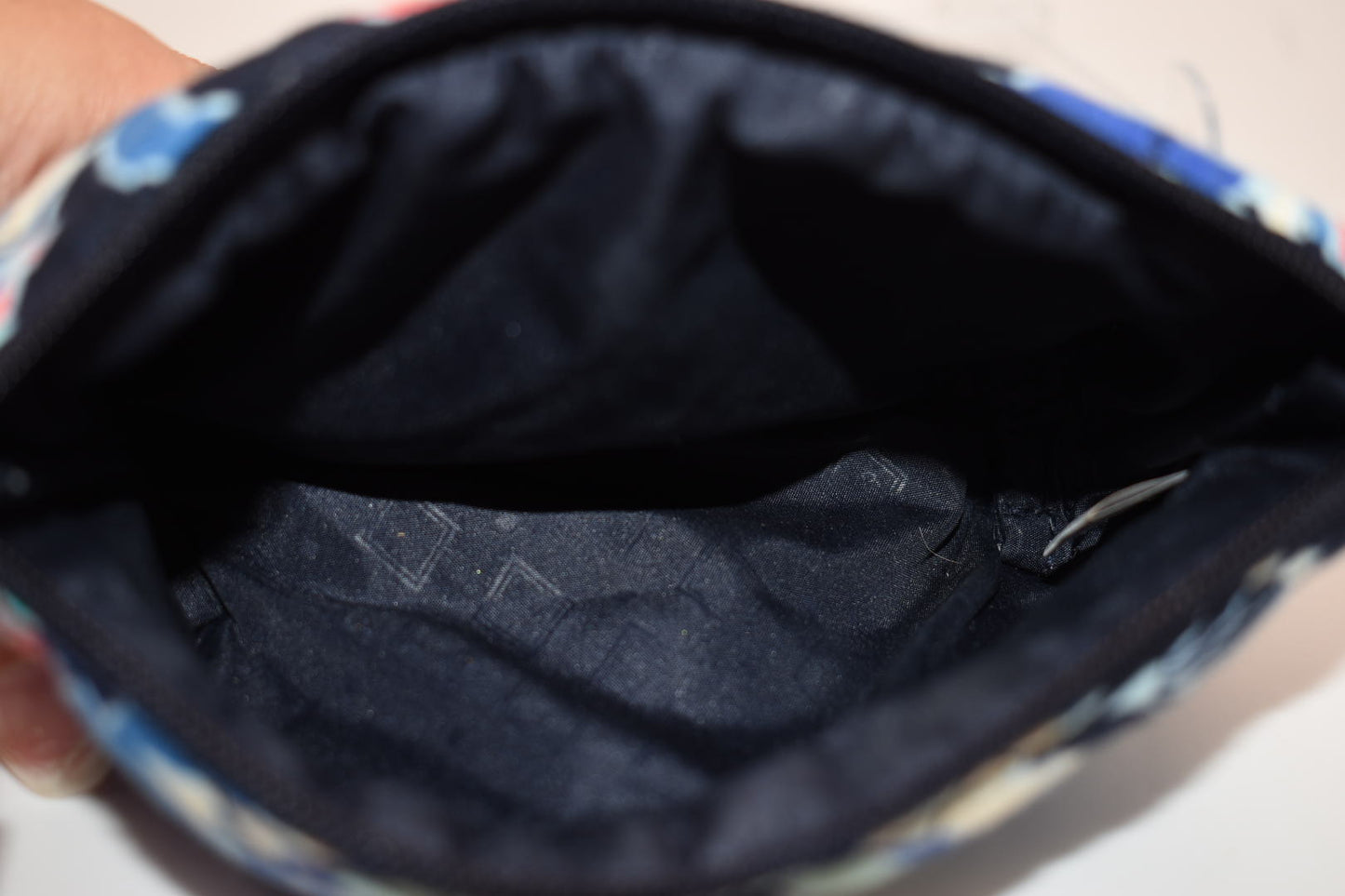 Vera Bradley Cosmetic Bag in "Lotus Flower Swirl" Pattern