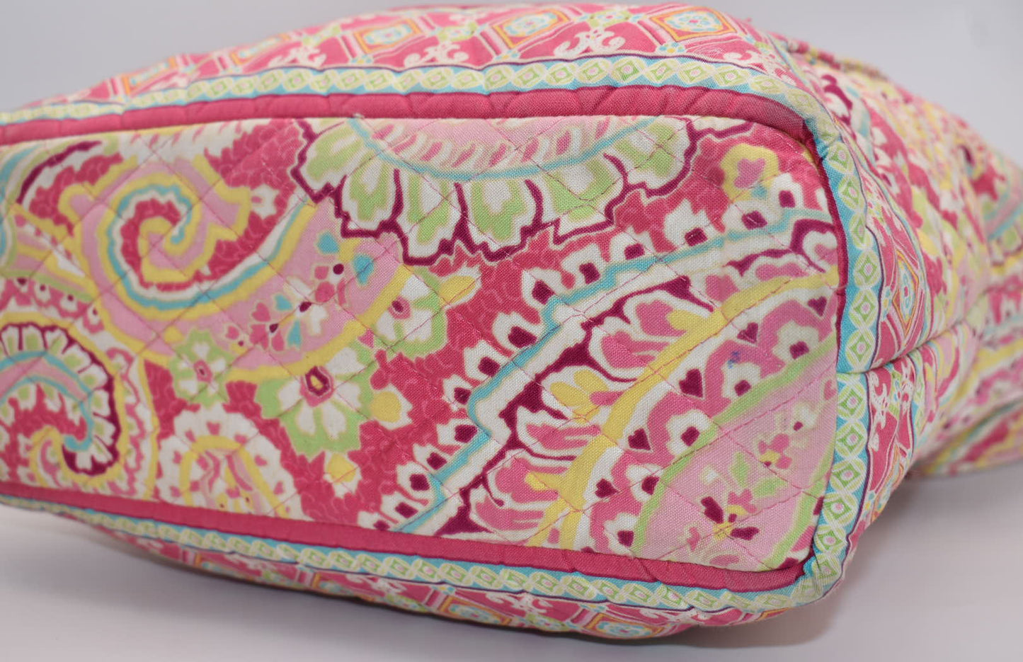 Vera Bradley Villager Tote Bag in "Capri Melon" Pattern