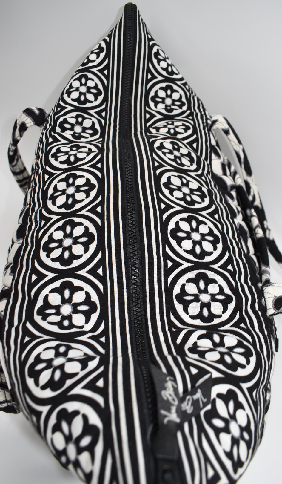 Vera Bradley Miller Travel Tote Bag in "Day & Night" Pattern