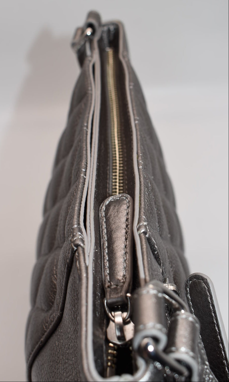 Vera Bradley Quilted Leather Molly Crossbody Bag in "Caspian Sea"