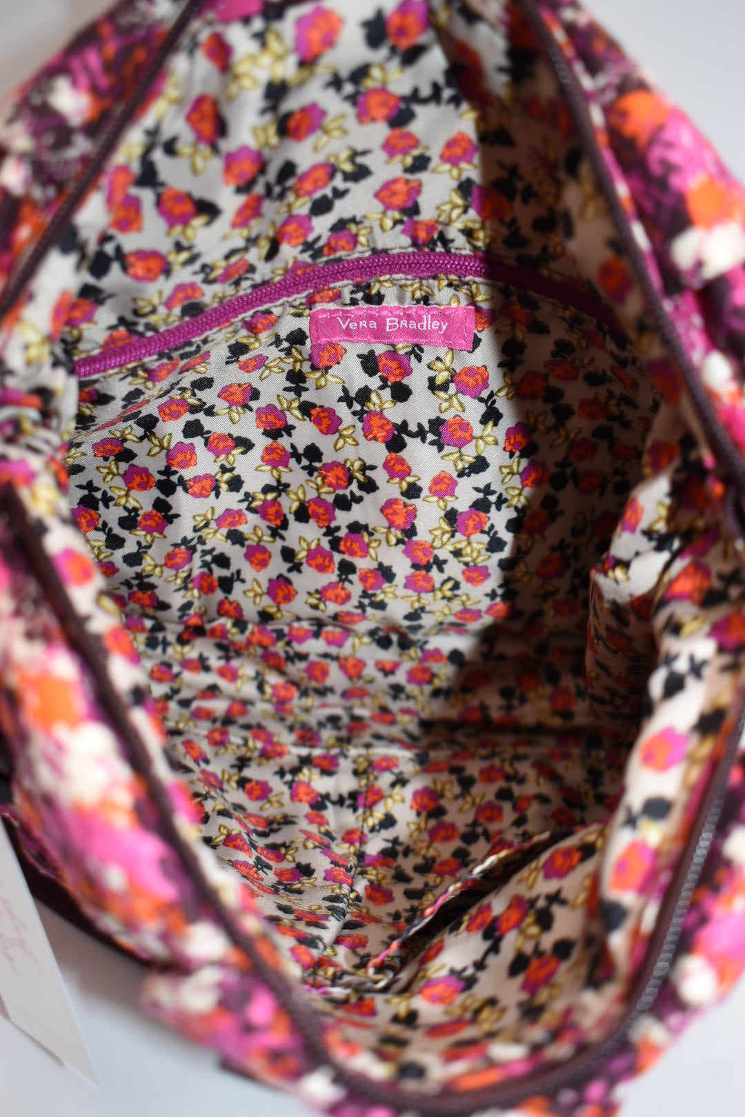 Vera Bradley Hadley Crossbody Bag in "Houndstooth Tweed" Pattern
