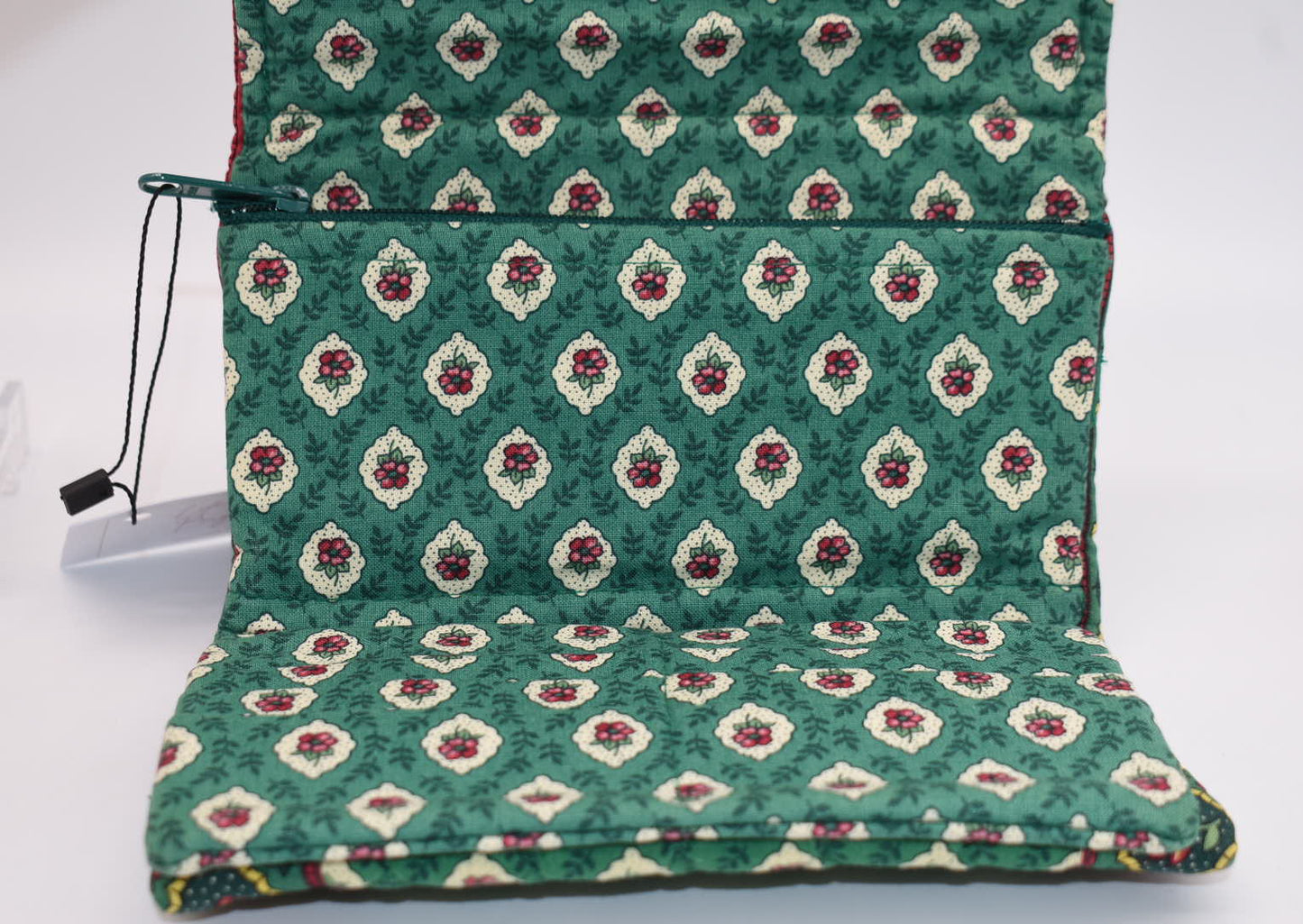 Vera Bradley Quilted Cotton Wallet in "Greenfield" Pattern