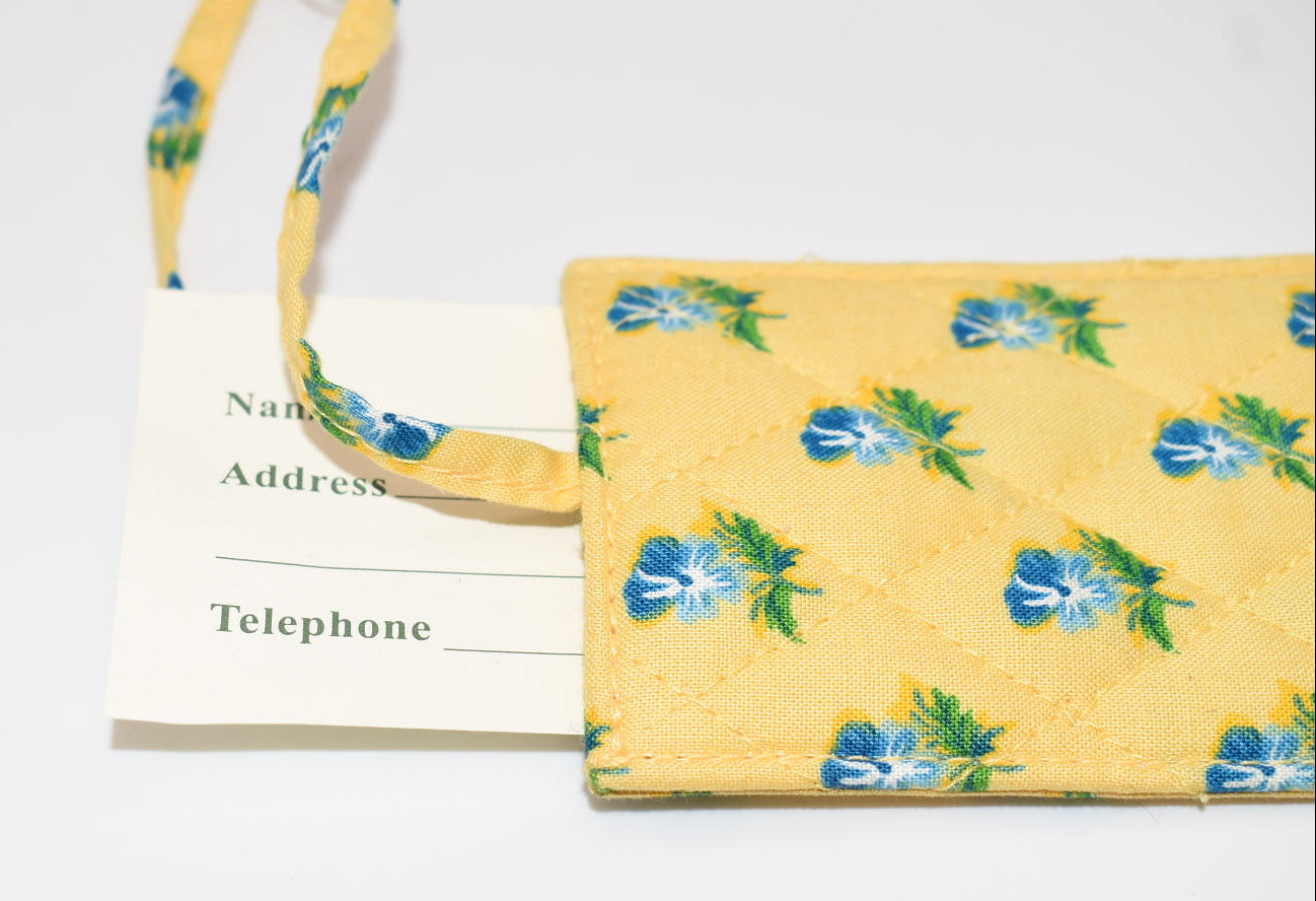 Vera Bradley Luggage Tag in "Katherine" Pattern