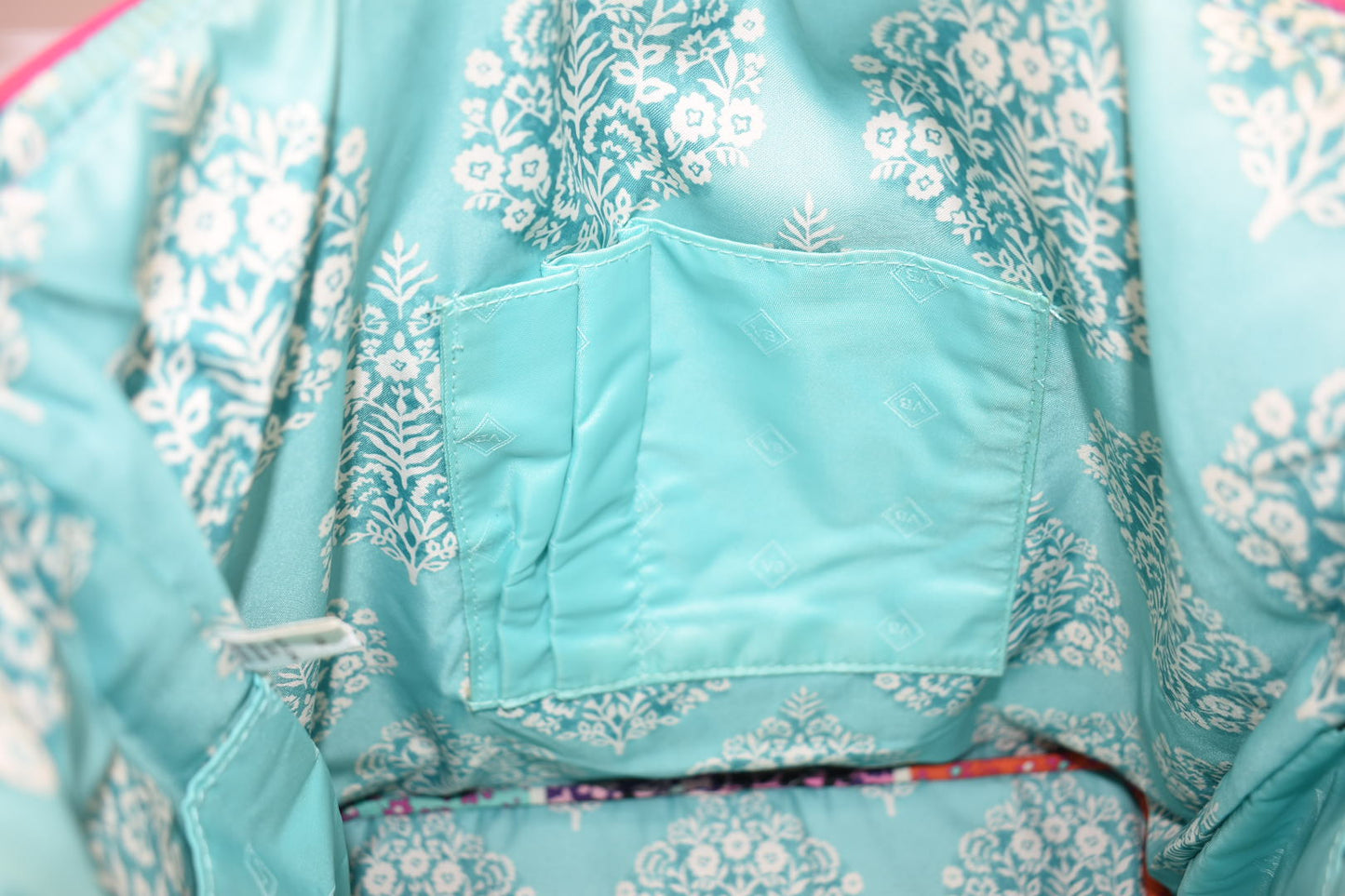 Vera Bradley Iconic Tote Bag in Modern Medley Pattern