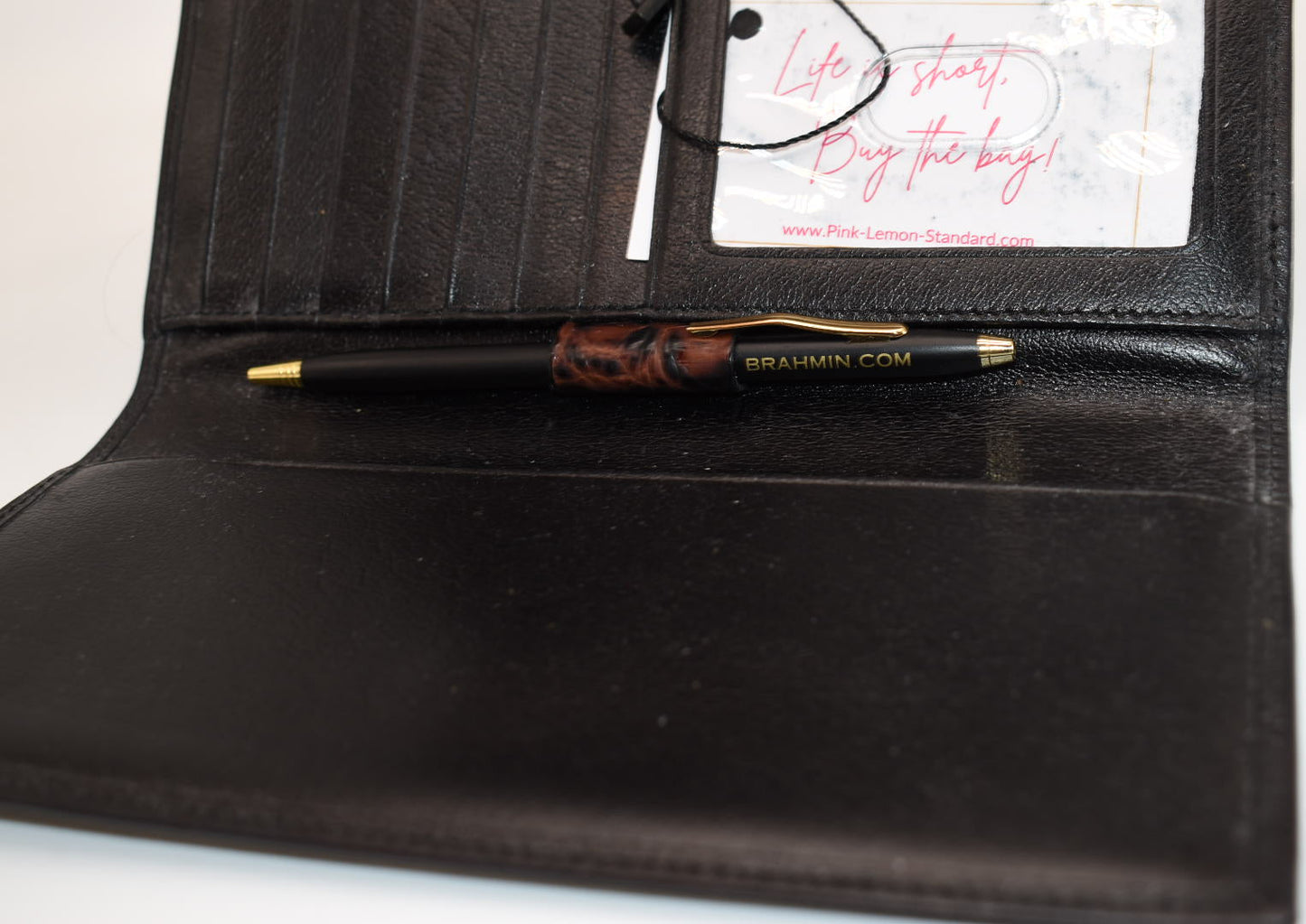 Brahmin Soft Checkbook Wallet in Tuscan Tri-Texture