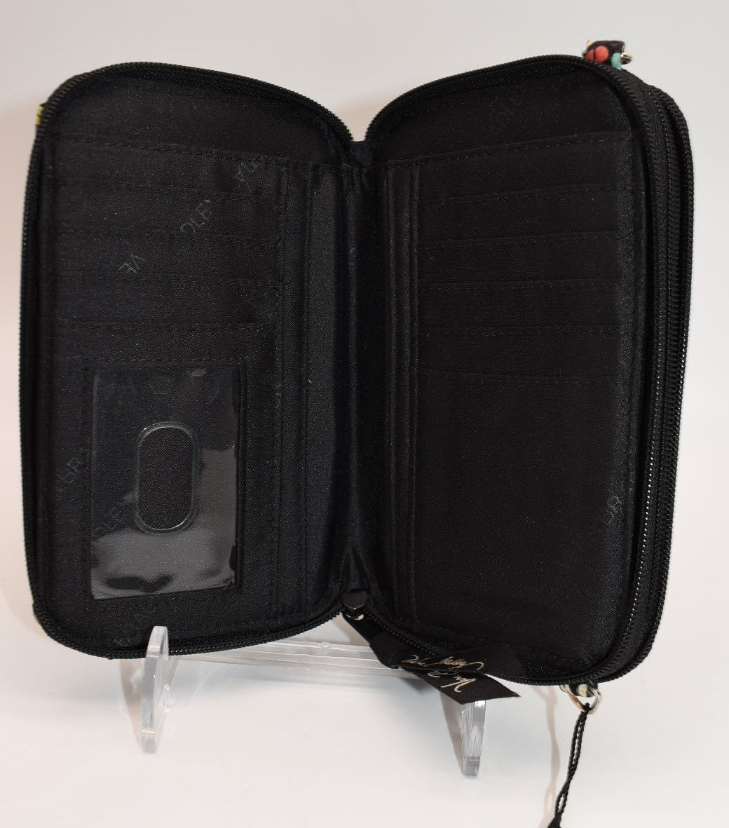 Vera Bradley All-in-One Crossbody Wallet in "Sierra" Pattern