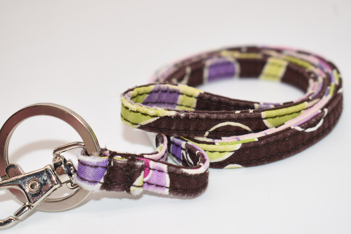 Vera Bradley Lanyard in "Purple Punch" Pattern
