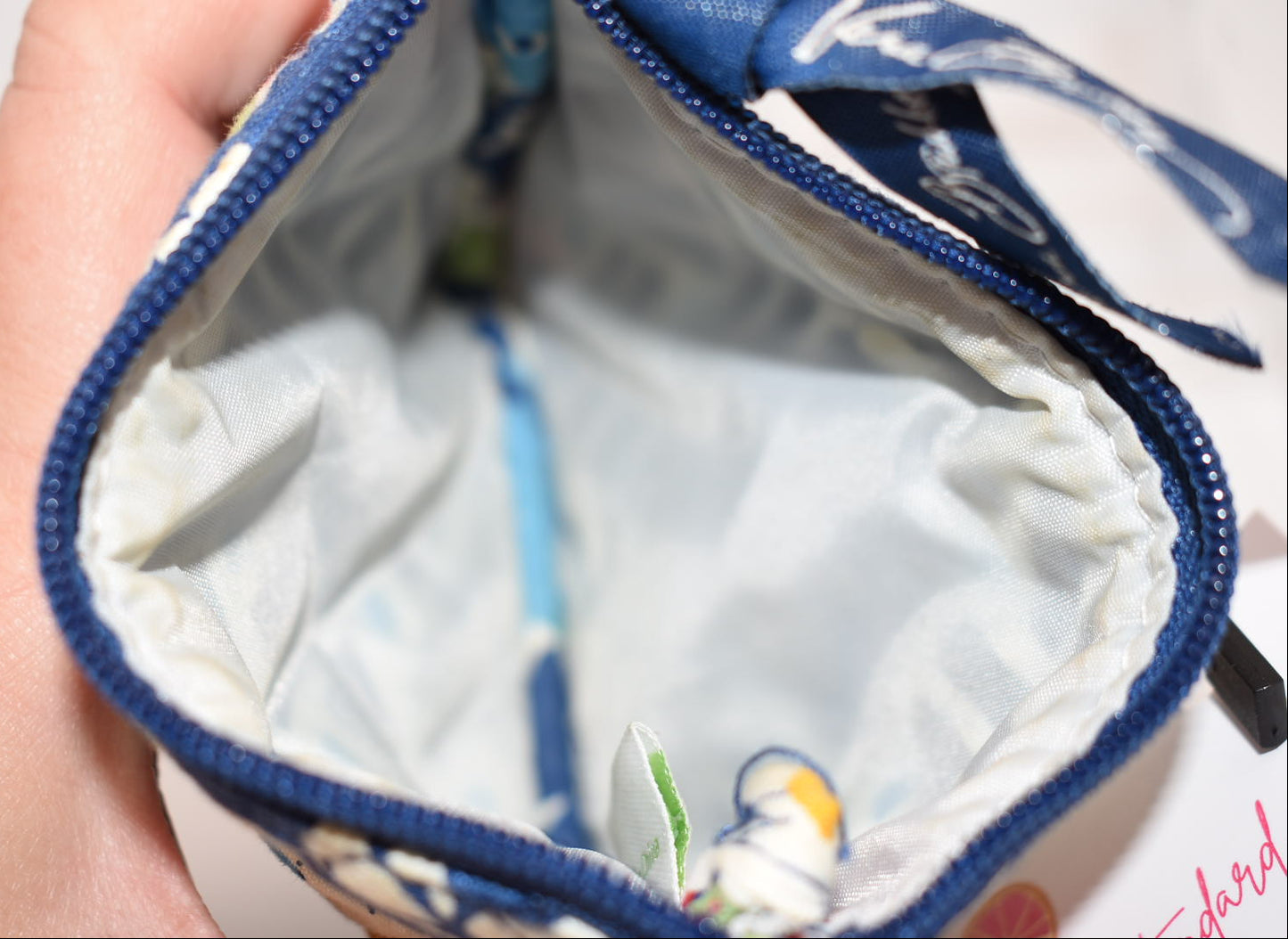 Vera Bradley Zip Coin Pouch in "Summer Cottage" Pattern