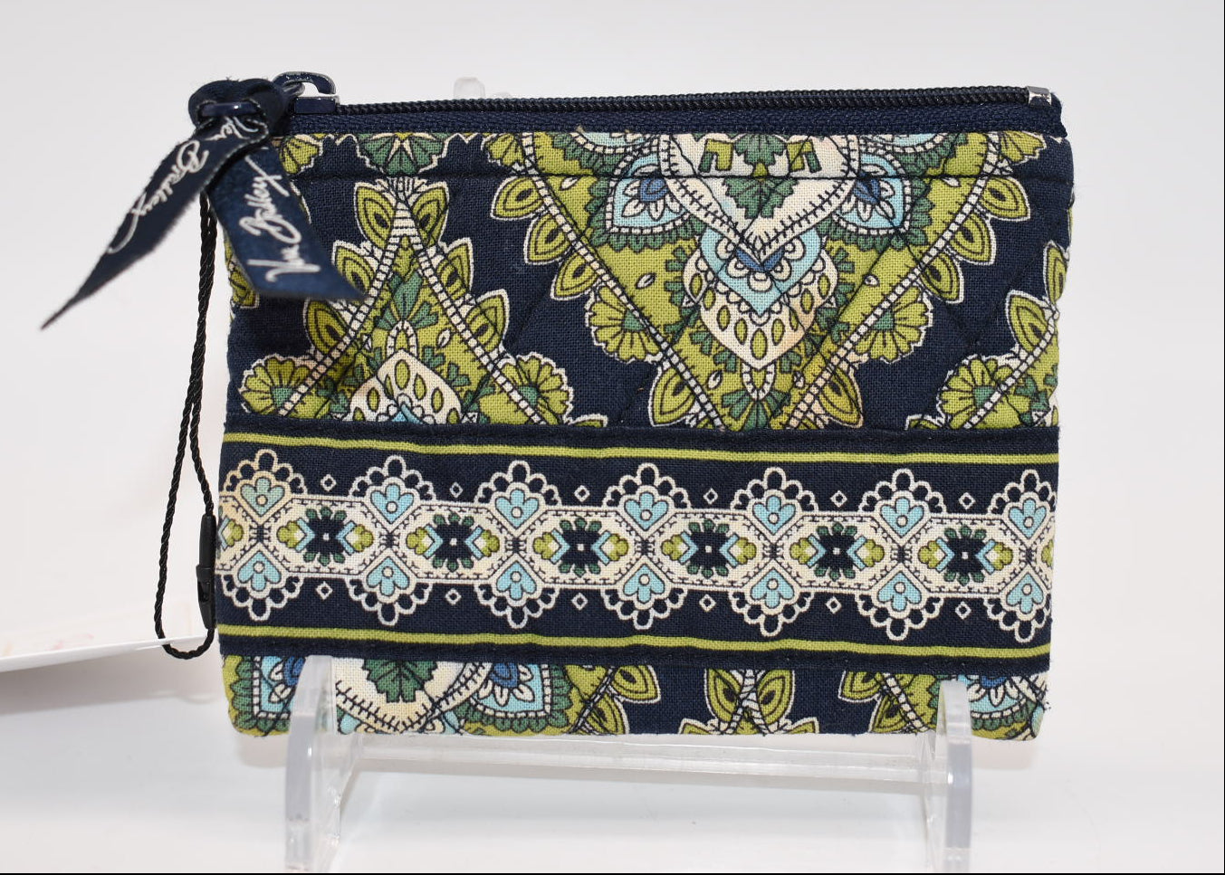 Vera Bradley Zip Coin Purse in "Cambridge" Pattern