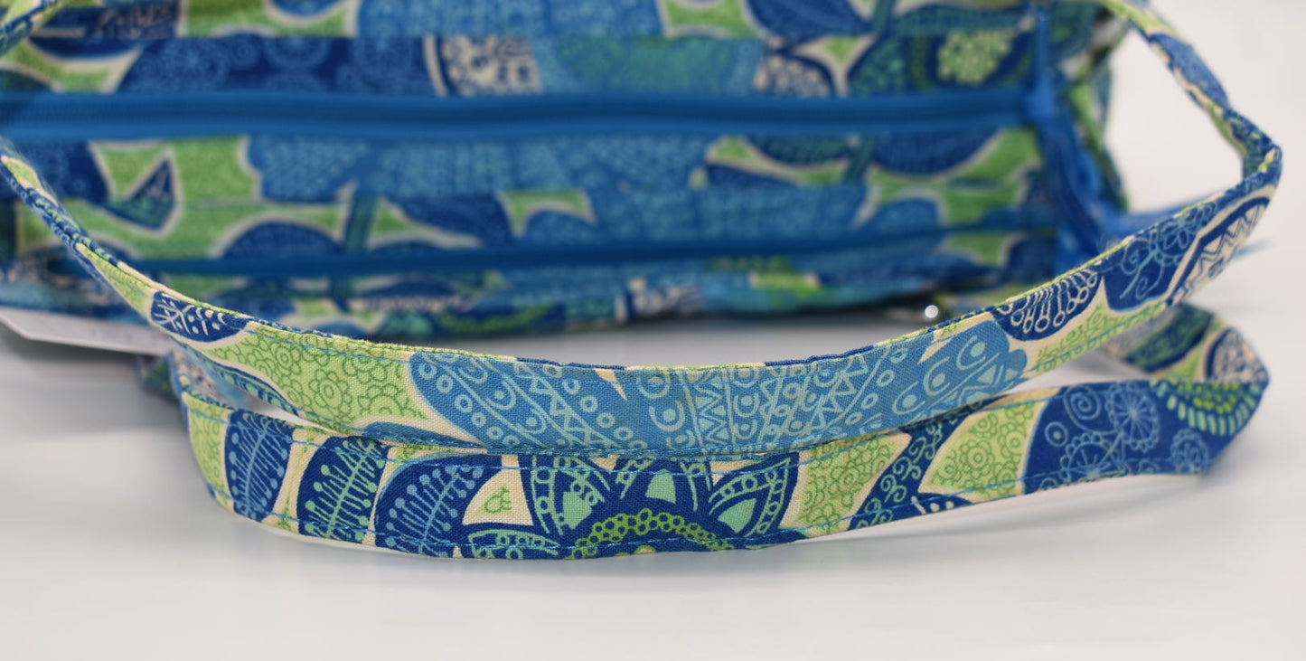 Vera Bradley Whitney Shoulder Bag in "Doodle Daisy" Pattern