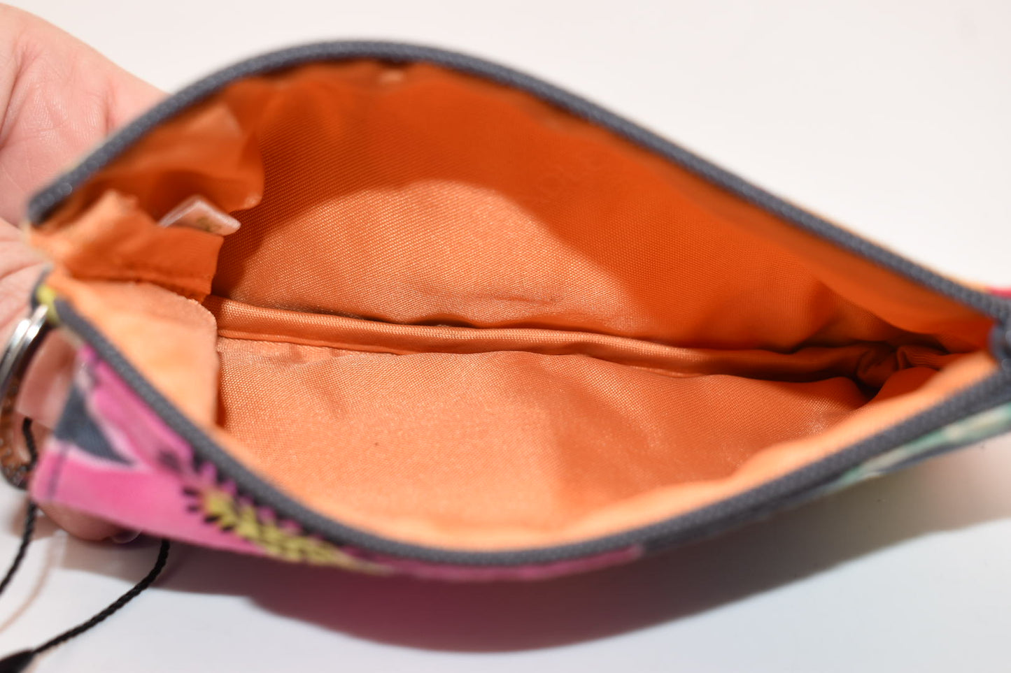 Vera Bradley Front Flap Zip Case in "Jazzy Blooms" Pattern