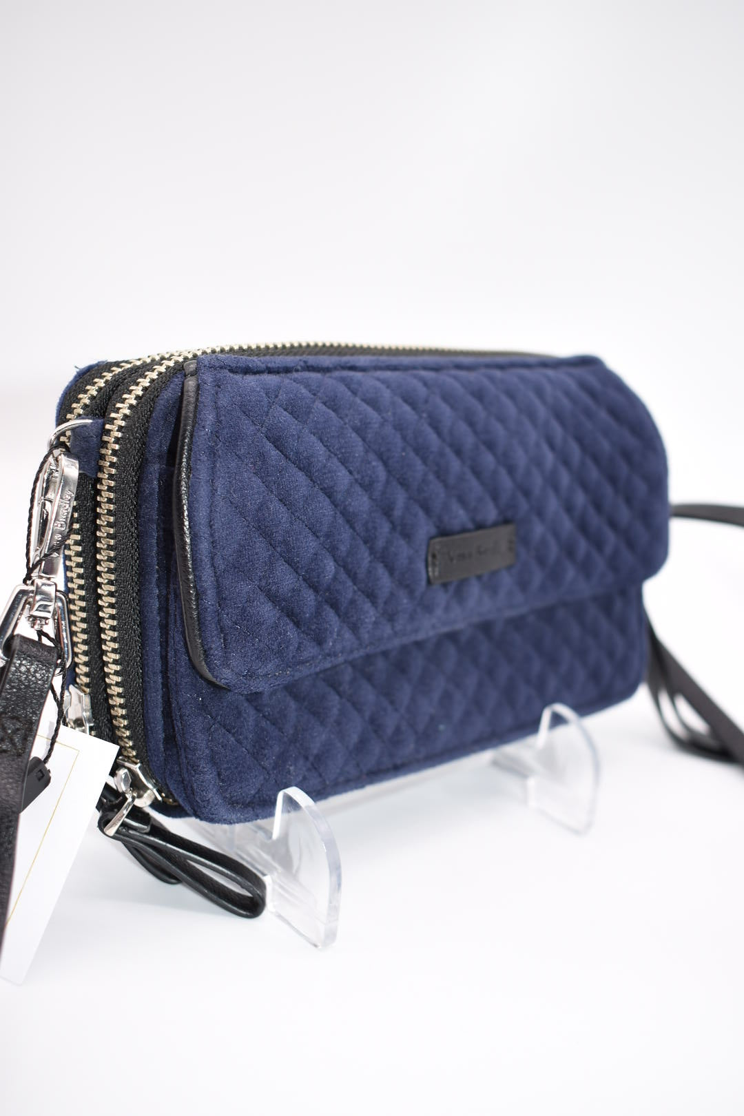 Vera Bradley Iconic RFID All-in-One Velvet Crossbody Bag