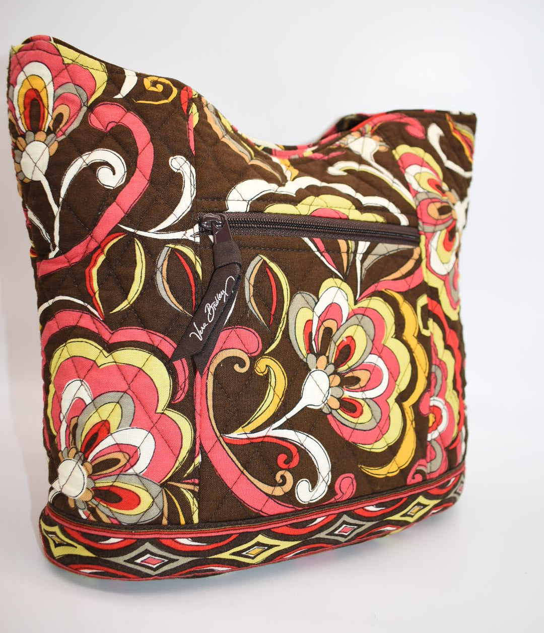 Vera Bradley Bucket Tote Bag in "Puccini" Pattern