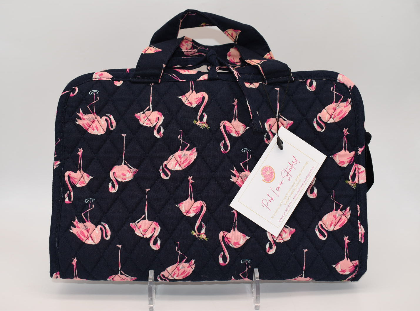 Vera Bradley Hanging Travel Organizer in "Flamingo Fiesta" Pattern