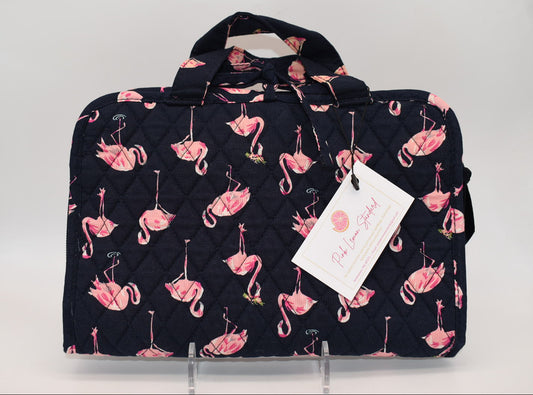Vera Bradley Hanging Travel Organizer in "Flamingo Fiesta" Pattern