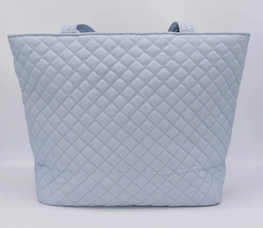 Vera Bradley Denim Small Vera Tote Bag in "Andy's Room"