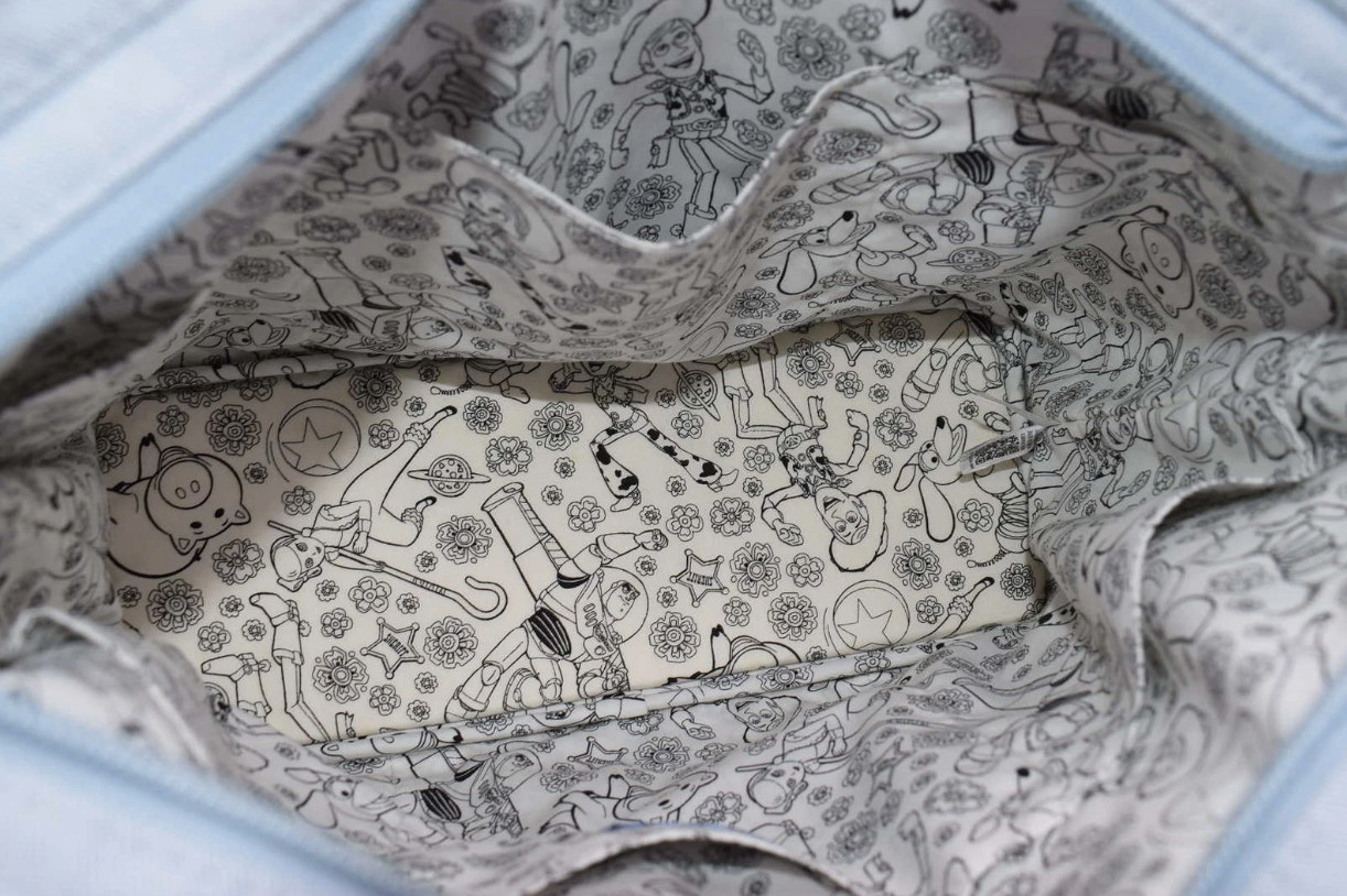 Vera Bradley Denim Small Vera Tote Bag in "Andy's Room"