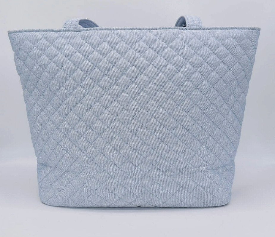 Vera Bradley Denim Small Vera Tote Bag in "Andy's Room"