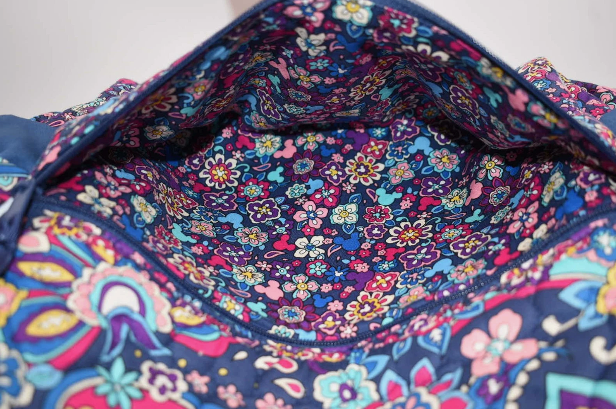 Vera Bradley Ruffle Backpack in Sensational Six Paisley w/ Ears