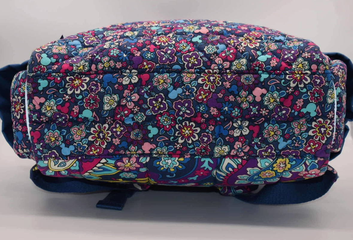 Vera Bradley Ruffle Backpack in Sensational Six Paisley w/ Ears