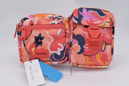Vera Bradley ReActive Sling Belt Bag in "Rosa Agate" Pattern